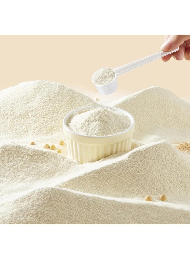 3 جهاز كمبيوتر شخصي 10 مل ملعقة قياس البلاستيك ملعقة بروتين ملعقة 5 غرام ملعقة مسحوق الحليب ملعقة جرعة ملعقة قهوة ملعقة الطب ملعقة غسالة صحون ملعقة آمنة قابلة لإعادة الاستخدام للسوائل مسحوق أداة الطبخ المطبخ - Image 5